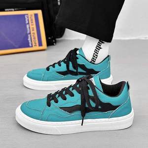 Nuevos Zapatos de Lona Modernos para Hombre, Primavera 2026, Color Sólido, Algodón Transpirable, Entresuela de PVC, Suela Suave, Zapatos para Aumentar la Estatura - Product Image 5