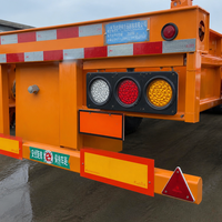 Nouvelle semi-remorque squelette porte-conteneurs 3 essieux 40 pieds 40 tonnes 50 tonnes pour transport maritime et portuaire - Prix