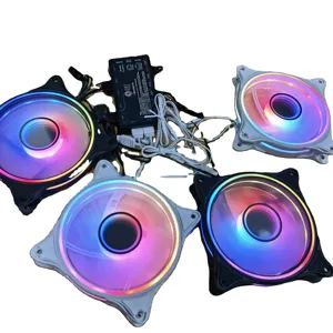 Star Diamond Auto Mini 120Mm And Heatsink Cpu Cooler Darkflash Electrical Cooling For Pc Case With Rgb Computer Fan 120Mm