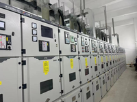 Ensemble complet personnalisable de commutateurs mobiles moyenne et haute tension avec armoire de commande PLC à boîtier fixe pour équipement de distribution électrique