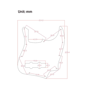 3Ply Mint <span class=keywords><strong>Green</strong></span> <span class=keywords><strong>Jazz</strong></span> Guitar Scratch Plate Pick Guard J <span class=keywords><strong>Bass</strong></span> Guitar Pickguard para 4 cuerdas Electric J <span class=keywords><strong>BASS</strong></span> GUITAR parts - Product Image 4