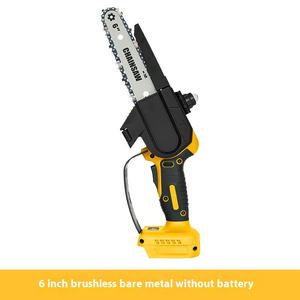 เลื่อยไฟฟ้าไร้แปรงถ่านมือเดียวขนาด6/8นิ้วอเนกประสงค์แบบพกพาสำหรับใช้ในบ้านสวนตัดแต่งกิ่งไม้ข้ามพรมแดน - Product Image 6