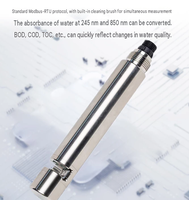 Analyseur numérique industriel en ligne de DCO, capteur de qualité de l'eau en acier inoxydable pour la surveillance de l'eau potable, OEM ODM