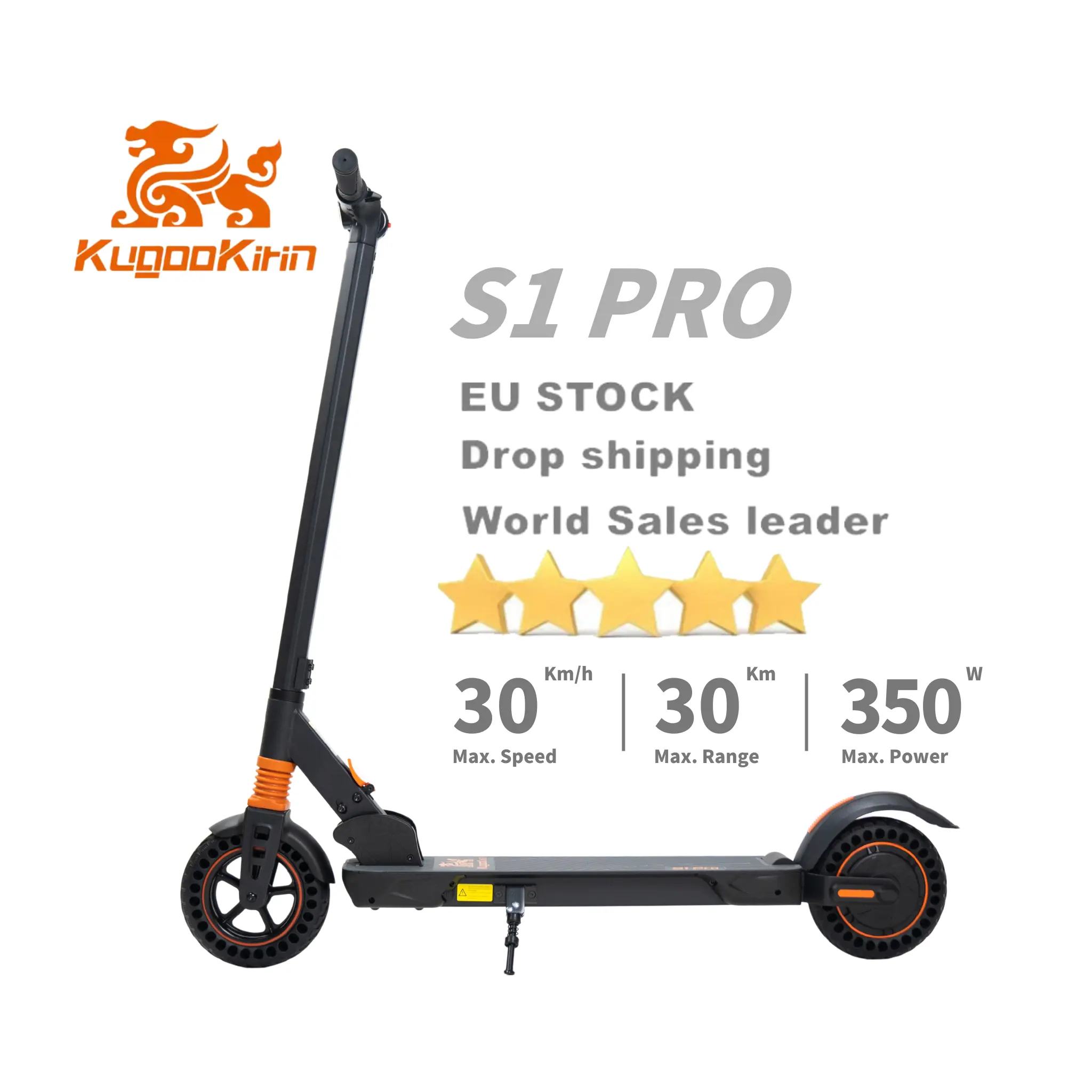 OUT OF STOCK 2024 Hot Sale kuKirin S1 PRO 350w Electric Scooters Two Wheel Self Balancing Foldable Scooters