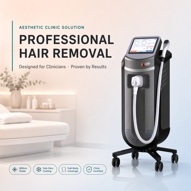 Medical CE MDR Approved 1200W High Power 4 Wavelength 1064nm Diode Laser Hair Removal Machine Professional Standing Clinic Use