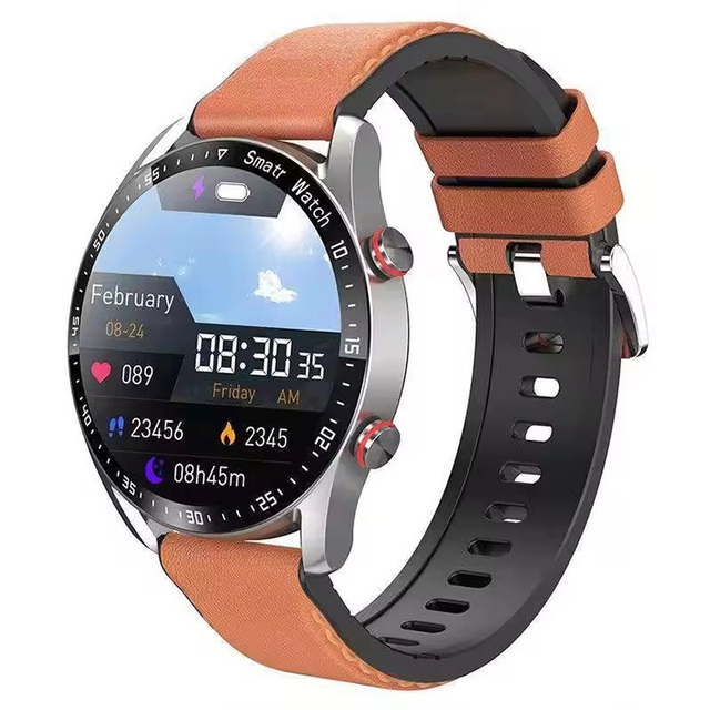 Hw20 Montre Intelligent ECG Smart Watch Touch Screen Unisex Health Monitoring Multiple Sports Modes Wireless Smartwatch for Men
