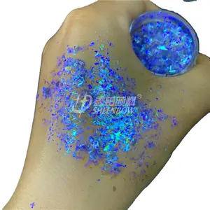 Sheenbow sparkle Color Shifting Super Intense Chameleon Metallic Aurora Multichrome Eye Shadow TRQFlakes