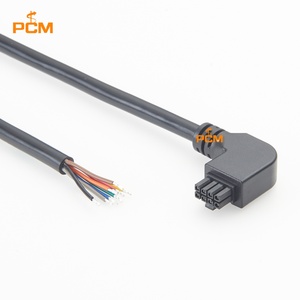 Molex Micro-Fit 3.0 <span class=keywords><strong>8</strong></span>-<span class=keywords><strong>Pin</strong></span> auf offenes Ende 90° °   Linkswinkel-OTS-Kabelkonfektion Hersteller 300V AC 5A für Industriesteuerungen - Product Image 6