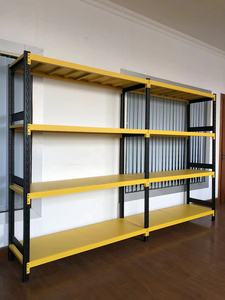 Étagères de garage industrielles légères de support de stockage vertical en acier durable de 100kg avec le revêtement de poudre empilant des supports et des étagères - Product Image 6