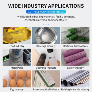 Impresora de Inyección de Tinta Industrial Continua PA-A2000 CIJ, Máquina de Codificación Automática de Alta Velocidad para la Codificación de Fechas de Caducidad de Alimentos y Productos Químicos - Product Image 3