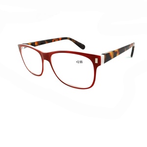 Lunettes <span class=keywords><strong>de</strong></span> <span class=keywords><strong>lecture</strong></span> pour femmes minces personnalisées Nouveau cadre en PC à la mode bon marché en plusieurs couleurs Orange bleu rouge blanc jaune marron - Product Image 3