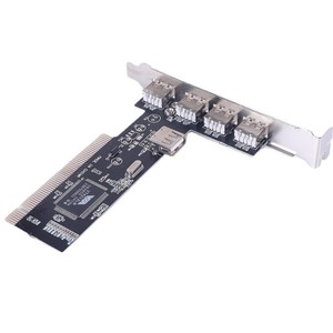 Tarjeta de expansión Pci a Usb 2,0, 5 puertos, 480Mbps, para escritorio, aluminio interno, fabricado en China - Product Image 5