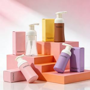 Envases de Espuma con Bomba Recargable de Plástico PP de 100 ml Personalizados, Botellas Dispensadoras de Espuma de Jabón para Manos Vacías - Product Image 1