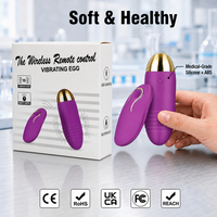 Vibrateur œuf télécommandé sans fil, 10 modes de vibration, stimulateur clitoridien et point G, jouet pour adultes, masseur pour femmes, CE RoHS