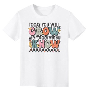Alta qualità Dtf ferro su trasferimento adesivi su t-shirt abbigliamento insegnante colorato Dtf stampante di trasferimento di calore per gli insegnanti - Product Image 4