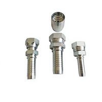 Conector Hidráulico Resistente a la Corrosión 45, Venta de Fábrica #   Conexiones Hidráulicas de Acero, Mangueras Reutilizables para Excavadoras, Uso General