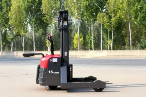 Gerbeur semi-électrique 1,5t 1500kg 2m à poussée manuelle, élévateur hydraulique pour entrepôt, gerbeur de palettes économique pour magasin de détail CE Solreign <span class=keywords><strong>CDD</strong></span> - Product Image 5
