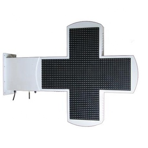 Croix de Pharmacie LED Double Face P8 P10 Monocouleur et Pleine Couleur Prix Usine - Product Image 4