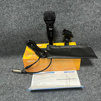 Microphone cardioïde dynamique filaire SV200 avec suppression du bruit pour karaoké à domicile, performances sur scène et animation