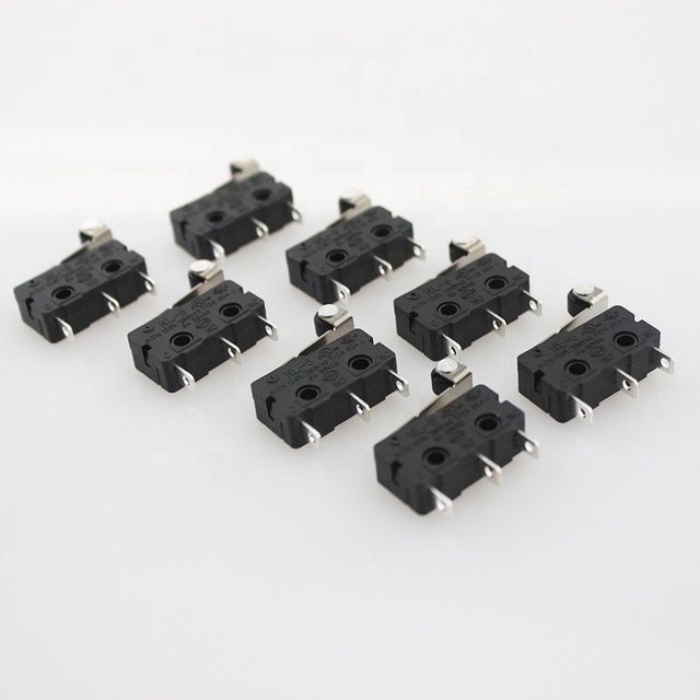 Mini Size Microswitch NL-5 3 Pins Micro Switch 5A 125 250 VAC Compact Size High Sensitivity