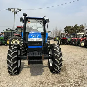 Traktor bekas baik rekondisi holland snh1204 120HP 4x4wd peralatan pertanian mesin pertanian murah dua roda N holland TT7