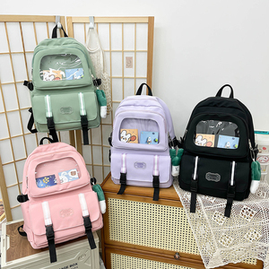 Women Fashion Backpack Female Teenager Used Travel Outdoor <b>Bags</b> Student College 3Pcs School <b>Bag</b> with Pencil Case - Product Image 6