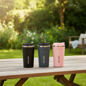 Corree Stainless Steel Tumbler 20 Oz Double Wall Vacuum Insulated Led Temperature Display Portable Eco Friendly Travel Cup - Product Image 2