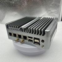 Mini PC Industrial Sin Ventilador Intel N100 N150, RAM KINGSTON, HDMI2.0+1*DP1.4 4K 60Hz, SATA3.0, SSD M.2 2280, DB9, 2*RS232COM, MPCIE, SIM