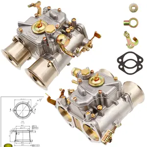 H265C Fajs Carburetor For Weber 50 DCOE 50mm Twin Choke 4 cyl 6 Cyl VW V8 Engines Carb 19650.002 19650.001 50DCOE