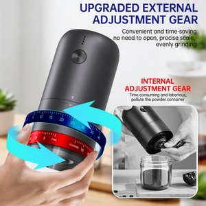 Molinillo de Café Eléctrico Portátil Recargable por USB-C con Mayor Velocidad de Molienda, para Exteriores, Camping, Fiestas, Oficina - Product Image 3