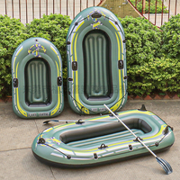 Kayak gonflable personnalisé en caoutchouc, bateau gonflable épaissi résistant à l'usure pour 2 personnes, bateau de pêche double 34, hovercraft