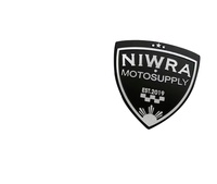 Haga su propio emblema personalizado del coche etiqueta engomada de la insignia del coche de plástico para el coche Der