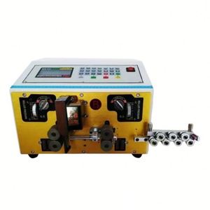 <b>Wire</b> Cutting <b>Machine</b> and <b>Wire</b> <b>Stripping</b> <b>Machine</b> for Computerized Cable Manufacturing Double Cable Conductor Peeler - Product Image 4