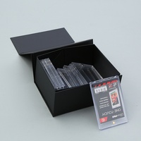 Carte rectangulaire de protection épaissie en plastique moderne personnalisée 35PT avec blocage RFID pour jeu de cartes Yu-Gi-Oh Star