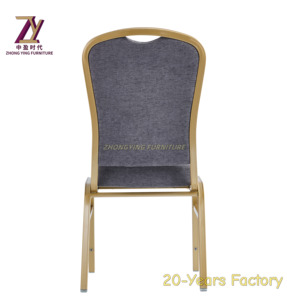 Silla de banquete de metal de estilo moderno para interior y exterior para comedor de boda y muebles de restaurante de hotel al por mayor - Product Image 3