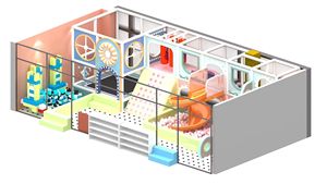 Aire <span class=keywords><strong>de</strong></span> jeux intérieure sur le thème Morandi, système <span class=keywords><strong>de</strong></span> jeu pour enfants en bas âge, grande fosse à balles en plastique, aires <span class=keywords><strong>de</strong></span> jeux intérieures fabriquées en Chine - Product Image 3