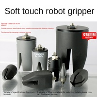 Pince pneumatique industrielle EOAT SOVE YH-20501, mini-pince à air, micro-mandrin, pince robotique, bec flexible en caoutchouc nitrile souple sans couture
