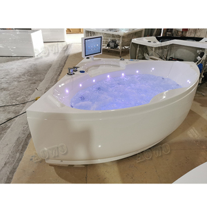 Bañera en forma de riangle Hydro <span class=keywords><strong>Spa</strong></span> para 2 personas, muebles de exterior, equipo de salón de belleza - Product Image 1