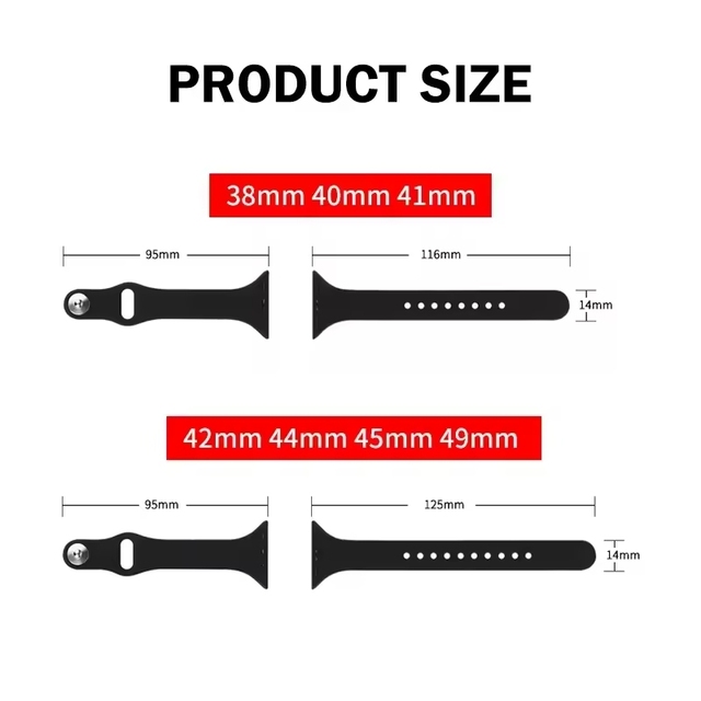 Sport Band Apple Watch Band Size Guide Smart Watch Apple Band Size