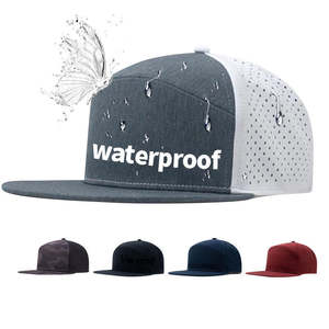 Casquettes de baseball à visière incurvée en coton imperméable découpées au laser unisexes personnalisées Hip Hop pour une utilisation en quatre saisons - Product Image 2