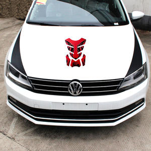 קישוט אביזרי להבה אופנוע דלק שמן גז מיכל מדבקות מגן כיסוי דג עצם מדבקה - Product Image 6