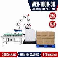 Palettiseur collaboratif (Cobot) de 30 kg avec ventouse pour l'empilage de cartons