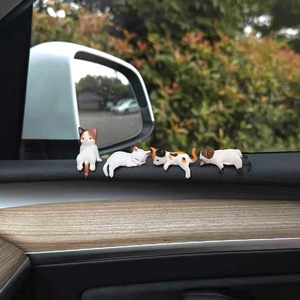 12 Pezzi Mini Statuette di Gatti Carini per Cruscotto <span class=keywords><strong>Auto</strong></span> e Specchietto Retrovisore, Decorazione per Monitor Computer, Regali per <span class=keywords><strong>Donne</strong></span> - Product Image 3