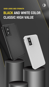 <span class=keywords><strong>Banco</strong></span> de Energía ASPOR A301 de 20000 mAh con 4 Cables Integrados, Pantalla LCD, Carga Rápida de 2.4 A, Cargador Portátil para Teléfono y Tableta de Viaje - Product Image 5