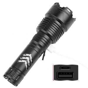 Wason Best Selling XHP160 3000 Lumens 1000 Mètres Super Puissante Lampe Torche <span class=keywords><strong>LED</strong></span> à <span class=keywords><strong>Longue</strong></span> Portée avec Zoom Rechargeable par Type-C - Product Image 2