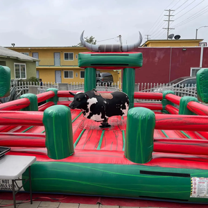 Modèle de rodéo de forme personnalisée Bull Ride jeu de tauromachie machine de tour de taureau mécanique adultes - Product Image 1
