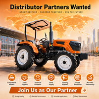 Tracteur FULCORE avec service après-vente complet, sorties hydrauliques doubles en option, prise de force à double vitesse pour la culture, tracteur 4x4