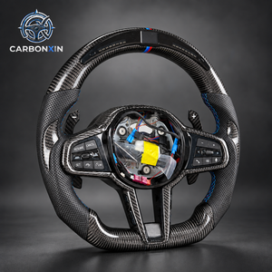 Volant sport en fibre de carbone 40 mm à 3 branches pour G01 G02 G05 G06 G07 G08 G11 G12 G15 G16 G20 G21 G22 G23 G26 - Product Image 3