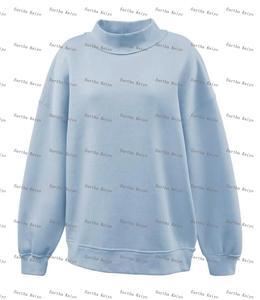 <span class=keywords><strong>Sudadera</strong></span> de Felpa Extra Grande Personalizada con Monograma y Cuello Redondo para Niñas, <span class=keywords><strong>Sudadera</strong></span> Personalizada con Cuello Redondo - Product Image 2