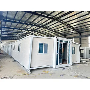 중국 확장 가능한 컨테이너 하우스 모바일 홈 조립식 작은 집 휴대용 배송 컨테이너 체육관